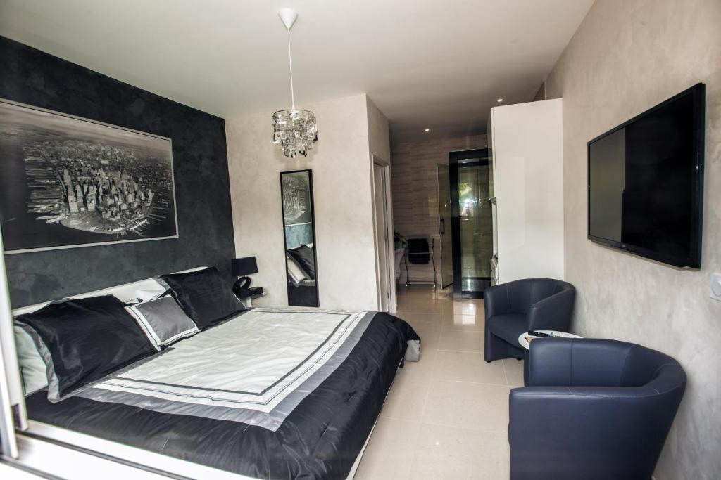 Chambre Double de Luxe avec Baignoire Spa